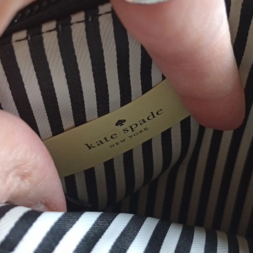 Kate Spade Black Clutch Jewelry Travel Case with Gold Accents - Picture 4 of 8